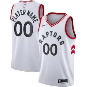 Toronto Raptors Stylish Nike 2020/21 Swingman Custom Jersey Association Edition White