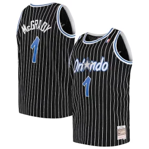Tracy McGrady Orlando Magic 2003/04 Big & Tall Hardwood Classics Swingman Jersey Premium Black/Blue