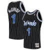 Tracy McGrady Orlando Magic Hardwood Classics Fabulous Swingman Jersey Black/Blue