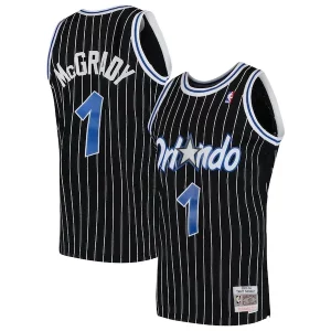 Tracy McGrady Orlando Magic Hardwood Classics Fabulous Swingman Jersey Black/Blue