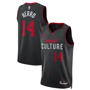Tyler Herro Miami Heat Nike Unisex 2023/24 Chic Swingman Jersey Black City Edition