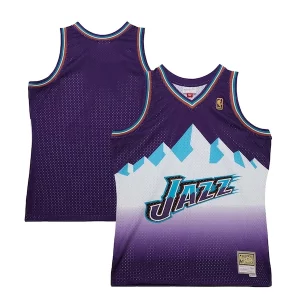 Utah Fabulous Jazz 1996 97 Hardwood Classics Swingman Jersey Purple