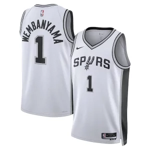 Victor Wembanyama San Antonio Spurs Chic Nike Unisex Swingman Jersey Association Edition White