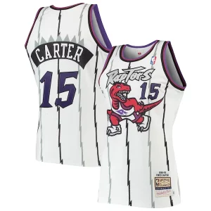 Vince Carter Toronto Raptors 1998/99 Hardwood Classics Authentic Jersey Elegant White