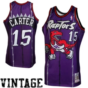 Vince Carter Toronto Raptors 1998/99 Throwback Authentic Jersey Elegant Purple