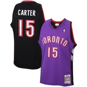 Vince Carter Toronto Raptors 1999/00 Hardwood Elegant Classics Swingman Jersey Purple/White