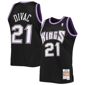 Vlade Premium Divac Sacramento Kings 2000/01 Hardwood Classics Swingman Jersey Black
