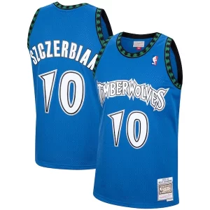 Wally Elegant Szczerbiak Minnesota Timberwolves 2001/02 Hardwood Classics Swingman Jersey Blue