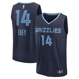 Zach Edey Memphis Grizzlies 2024 NBA Draft Fast Break Player Jersey Premium Icon Edition Navy