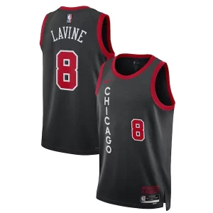 Zach LaVine Chicago Bulls Chic Nike Unisex 2023/24 Swingman Jersey Black City Edition