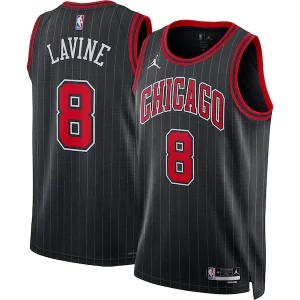Zach LaVine Chicago Bulls Jordan Brand Unisex Premium Swingman Jersey Statement Edition Black
