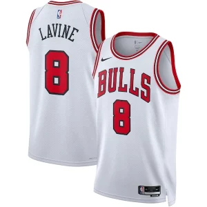 Zach LaVine Chicago Bulls Nike Unisex Trendy Swingman Jersey Association Edition White/Red