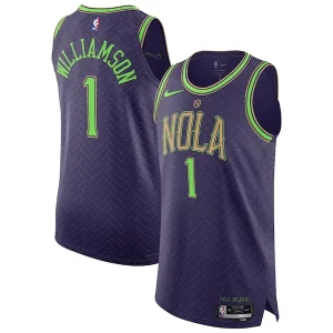 Zion Williamson New Orleans Pelicans Nike 2024/25 Authentic Fabulous Player Jersey City Edition Purple