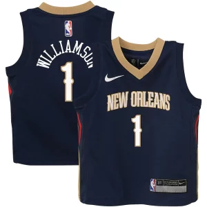 Zion Williamson New Orleans Premium Pelicans Nike Toddler Swingman Player Jersey Icon Edition Navy